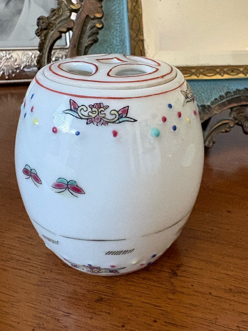 Mini Asian Cachepot / Garden Stool - Picture 8 of 10